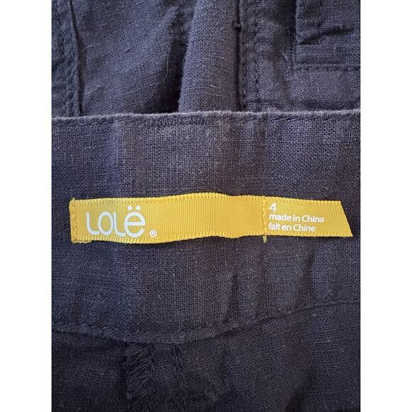 NWT Lole Gray Origami Pants Hemp Organic Cotton Womens Size 4 (77) - Picture 4 of 6